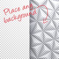 Abstract Polygonal background for Design - Low Poly Geometric Vector N209