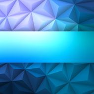 Abstract Polygonal background for Design - Low Poly Geometric Vector N216