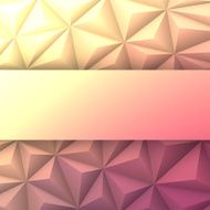 Abstract Polygonal background for Design - Low Poly Geometric Vector N227