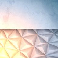 Abstract Polygonal background for Design - Low Poly Geometric Vector N241