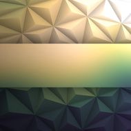Abstract Polygonal background for Design - Low Poly Geometric Vector N259