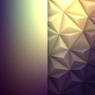 Abstract Polygonal background for Design - Low Poly Geometric Vector N260
