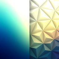 Abstract Polygonal background for Design - Low Poly Geometric Vector N265