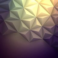Abstract Polygonal background for Design - Low Poly Geometric Vector N276