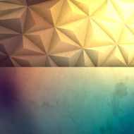 Abstract Polygonal background for Design - Low Poly Geometric Vector N280