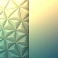 Abstract Polygonal background for Design - Low Poly Geometric Vector N294