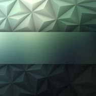 Abstract Polygonal background for Design - Low Poly Geometric Vector N306