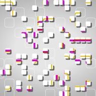 Abstract shapes background N273