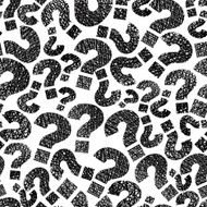 Queries marks seamless pattern vector hand drawn lines texture N2