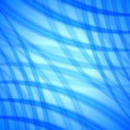 Abstract vector background with soft blue lines
