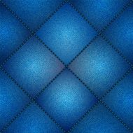 cushioned denim square panel