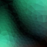 polygonal green background