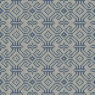 Knitted pattern illustration