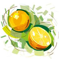 Orange sketch N2