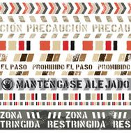 seamless vintage banners (Spanish)