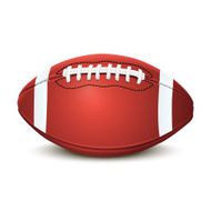 Realistic American Football Ball
