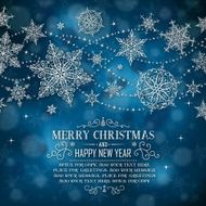 Christmas Greeting Card with Space for Copy - Illustration N2