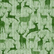 Reindeer vintage seamless pattern background N2