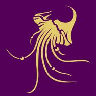 Vector jellyfish icon N2