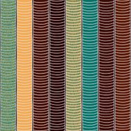 Traditional African Ornamental Pattern with waves Seamless vector illustration