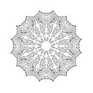 Mandala Ethnic abstract decorative elements N6