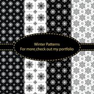 Winter Pattern Set also for print N2