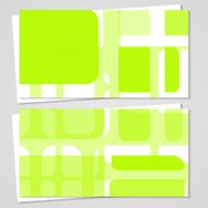 Vector business-card set for your design N294