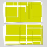 Vector business-card set for your design N295