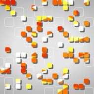 Abstract shapes background N274