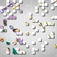 Abstract shapes background N275