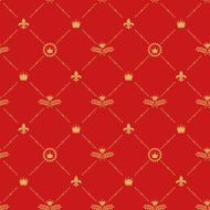 Antique royal background pattern N2