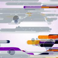 Futuristic abstract illustration N12