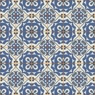 Gorgeous seamless patchwork pattern Moroccan tiles ornaments N4