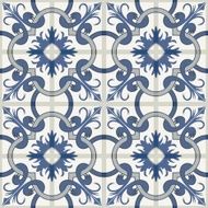 Gorgeous seamless patchwork pattern Moroccan tiles ornaments N5