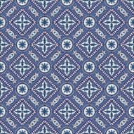 Seamless Moroccan Portuguese tiles Azulejo ornaments N23