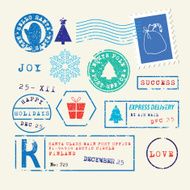 Christmas stamps set N3