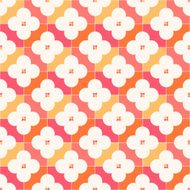 Vintage geometric pattern N3