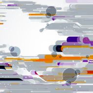 Futuristic abstract illustration N13