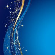 Blue winter abstract background N8