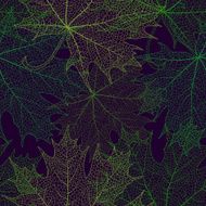 Seamless leaves pattern N14