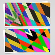 Vector business-card set for your design N300
