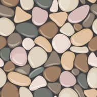 Stone seamless background texture Pebbles pattern
