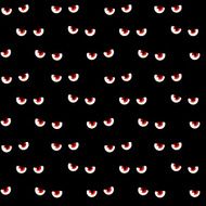 Scary eyes seamless pattern