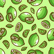lime seamless pattern