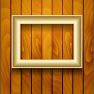 Vector picture frame on wall N6