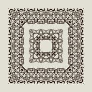 Ornamental frame N8
