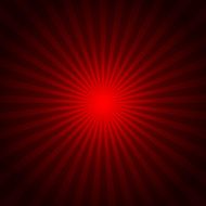 The red ray background