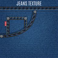 jeans blue texture material with pocket denim background N3
