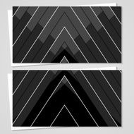 Vector business-card set for your design N302