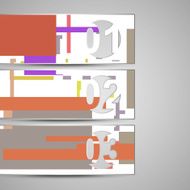 Vector web element for your design N111
